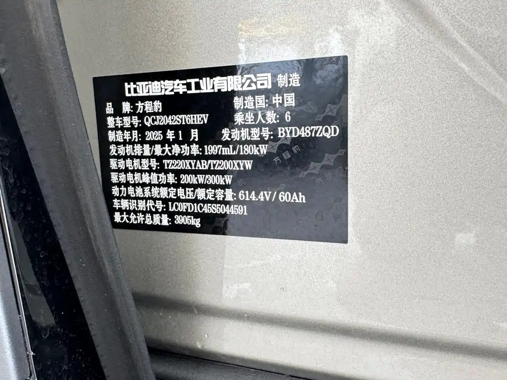 FANG CHENG BAO LEOPARD 8