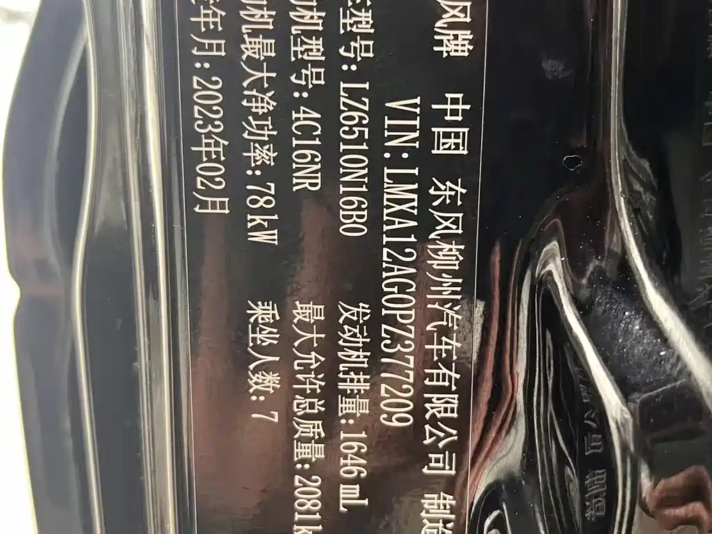 Forthing Lingzhi M5L 1.6L Basic Type 7 seats, фото 9