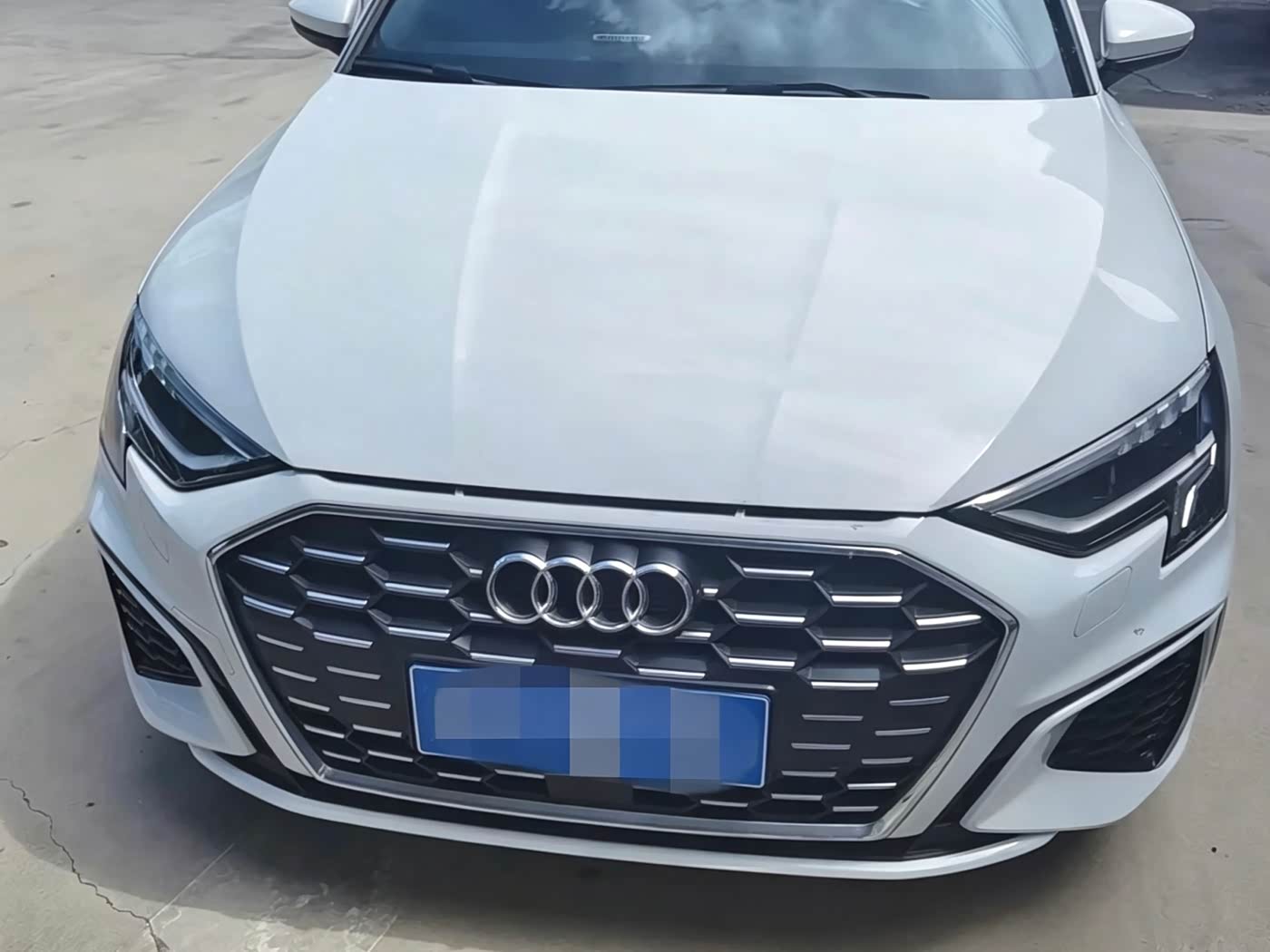 Audi A3 1.4 л 2022 г. Белый, пробег 13000 км