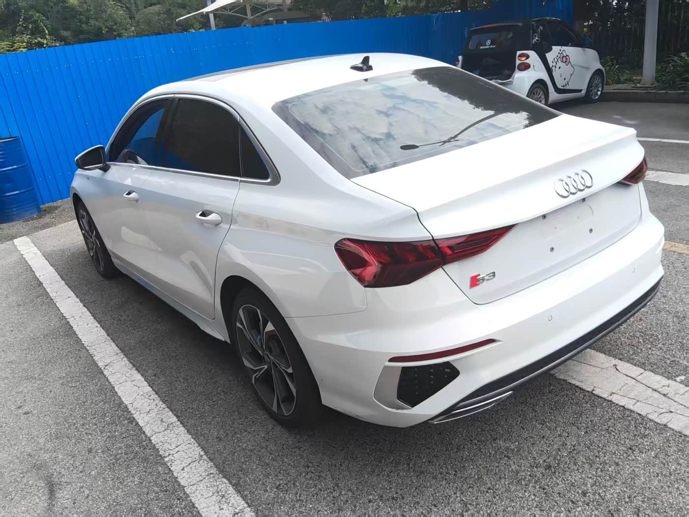 Audi A3 1.4 л 2025 г. Белый, пробег 8000 км