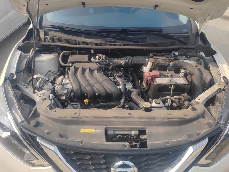 Nissan Sylphy 1.6 л 2025 г. Белый, пробег 10400 км