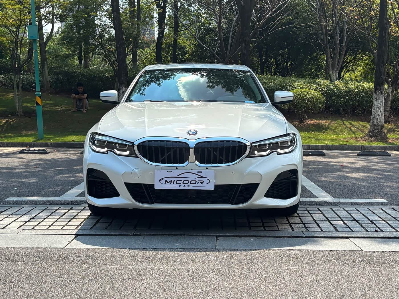 BMW 3 Series 2.0 л 2022 г. Белый, пробег 47000 км