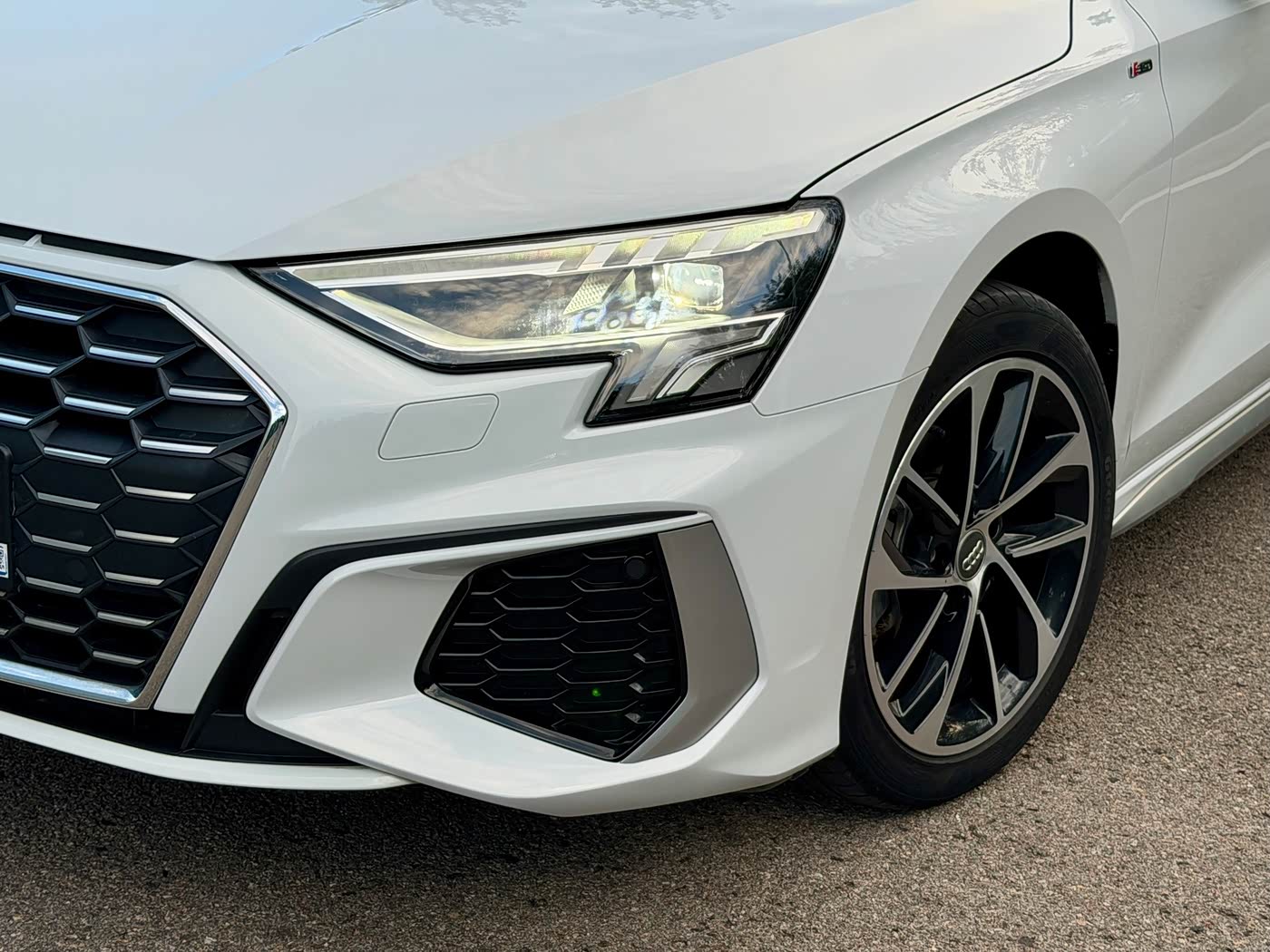 Audi A3 1.4 л 2022 г. Белый, пробег 27000 км