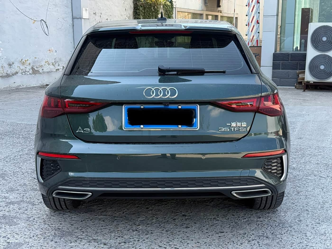 Audi A3 1.4 л 2022 г. Зелёный, пробег 46000 км