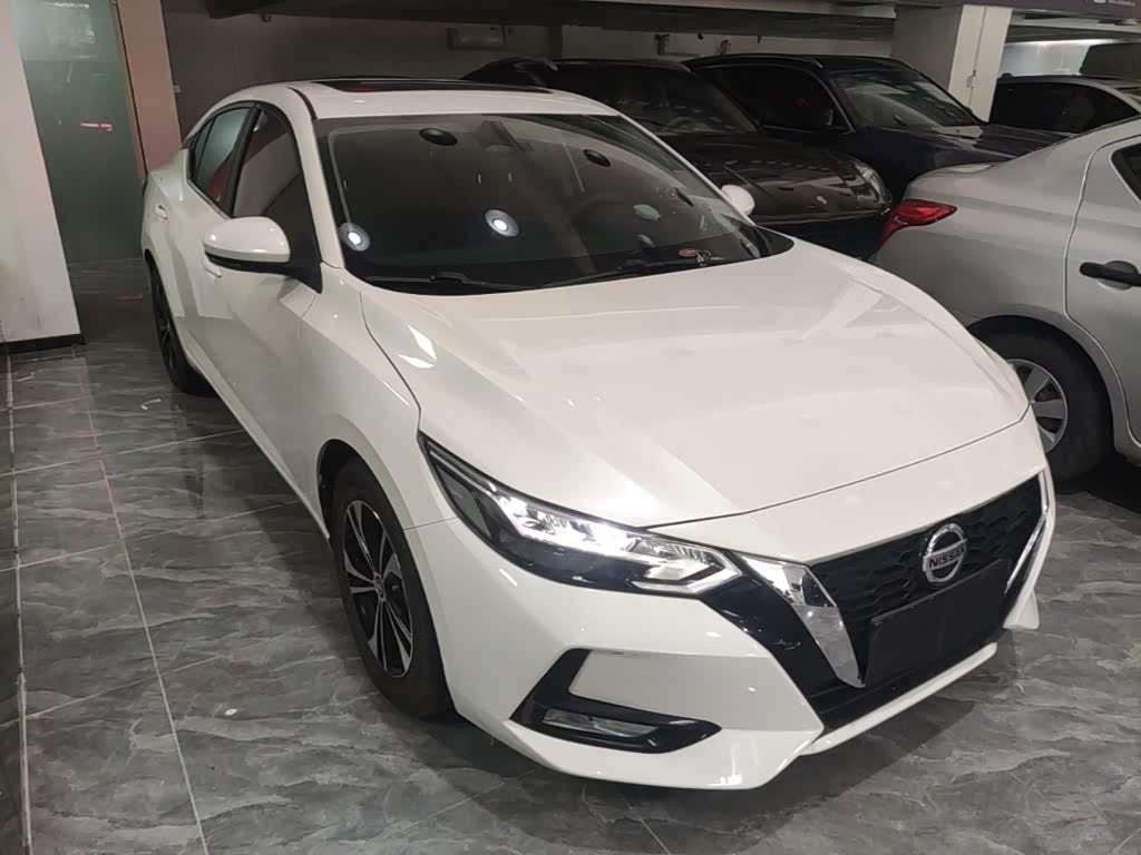 Nissan Sylphy 1.6 л 2022 г. Белый, пробег 13400 км