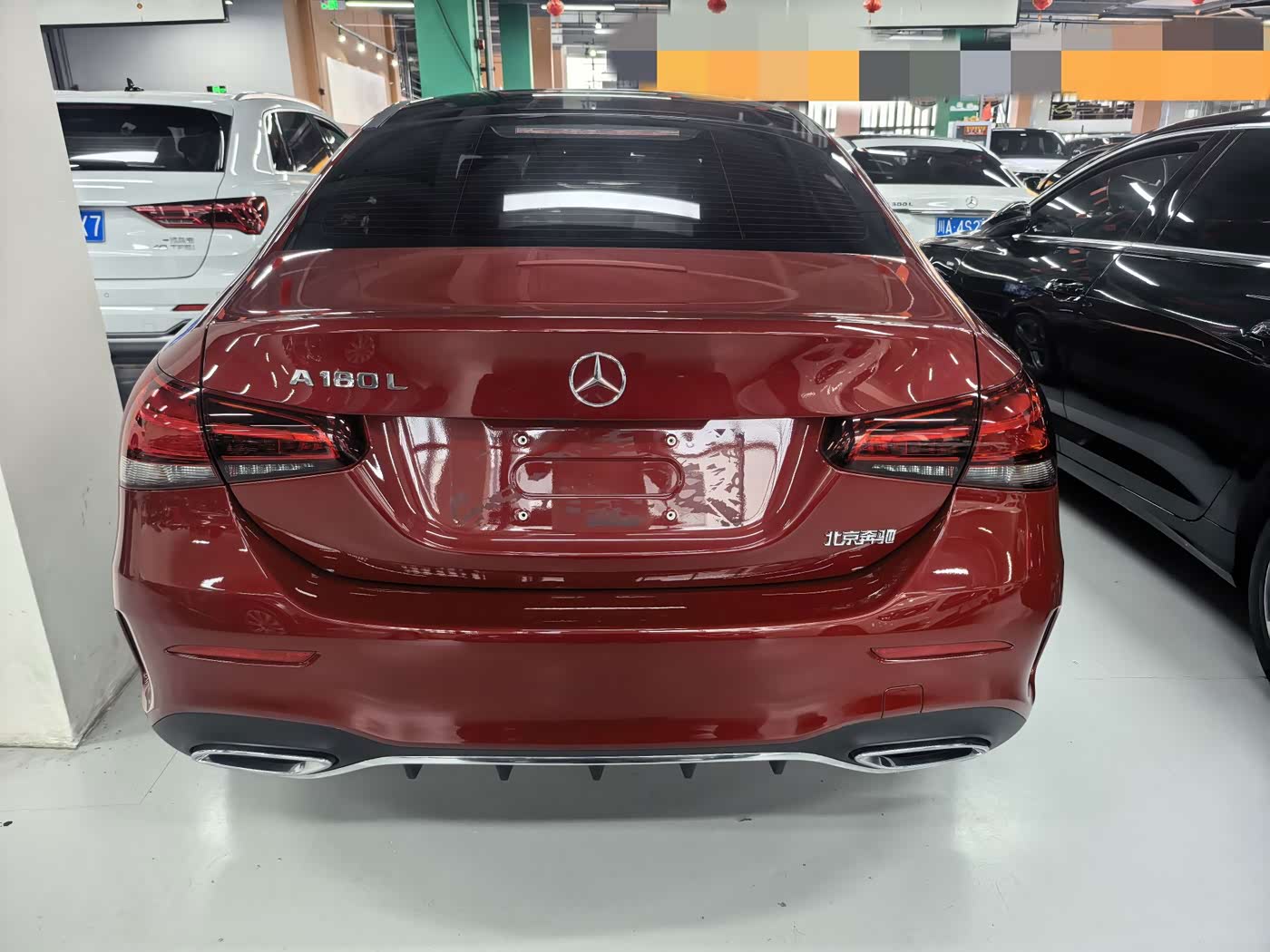 Mercedes-Benz A-Class 1.3 л 2021 г. красный/фиолетовый, пробег 28000 км