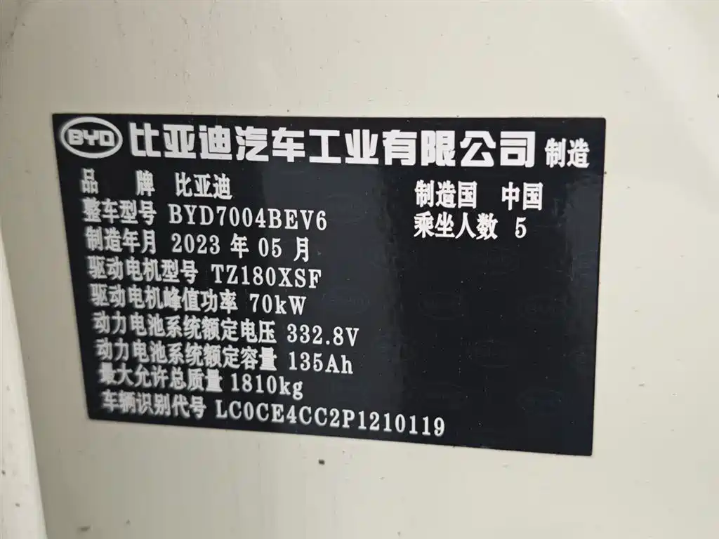 BYD Dolphin 2023 420km Fashion