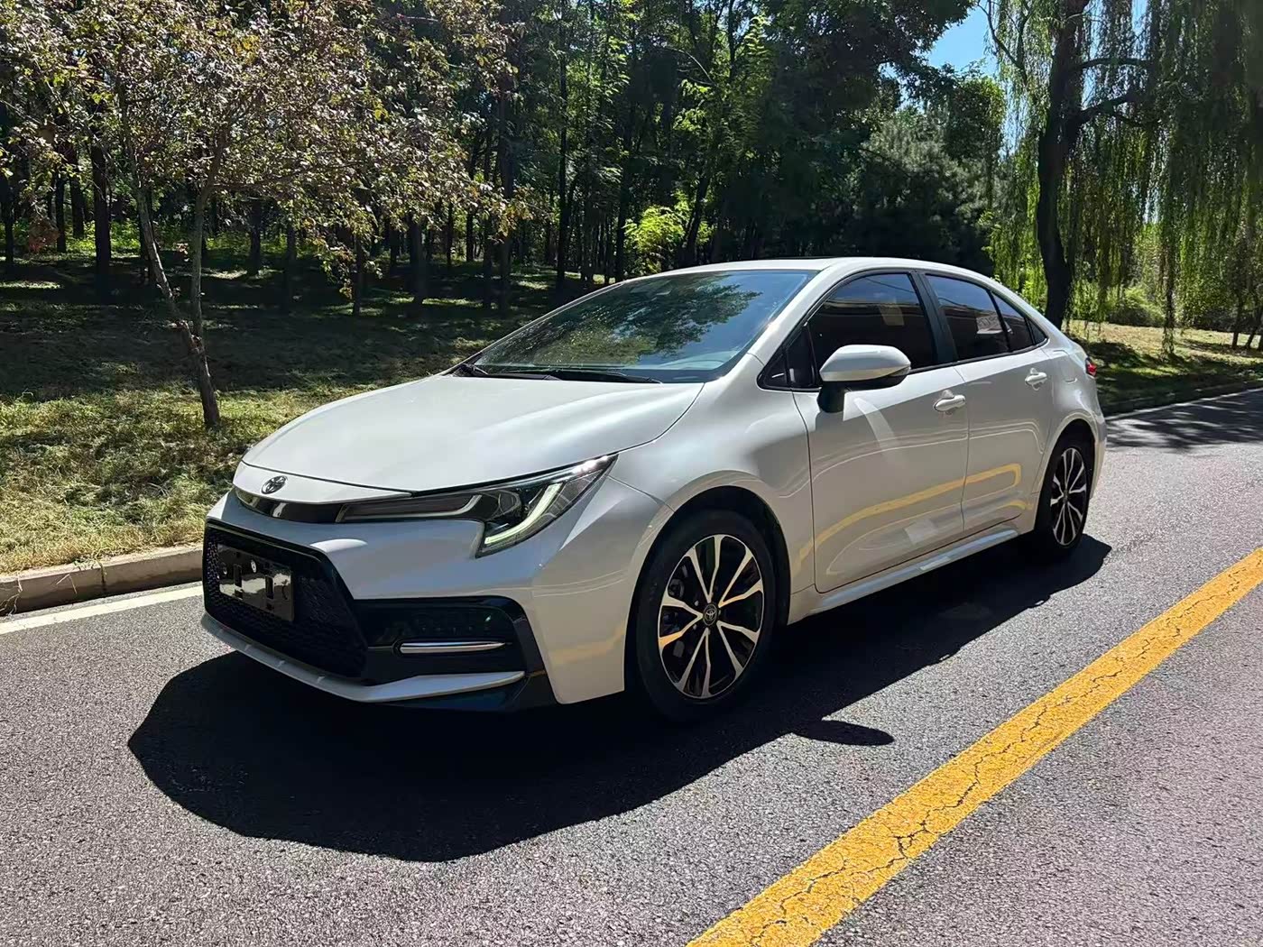 Toyota Levin 1.2 л 2021 г. Белый, пробег 47000 км