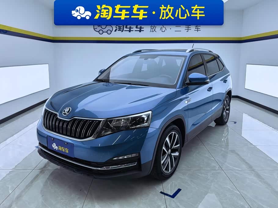 Skoda Kamiq 1.5 л 2021 г. Голубой, пробег 33000 км