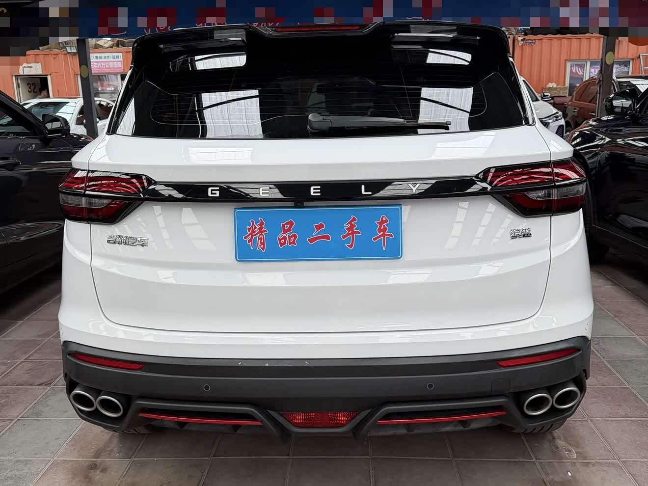 Geely Binyue 1.4 л 2022 г. Белый, пробег 42000 км