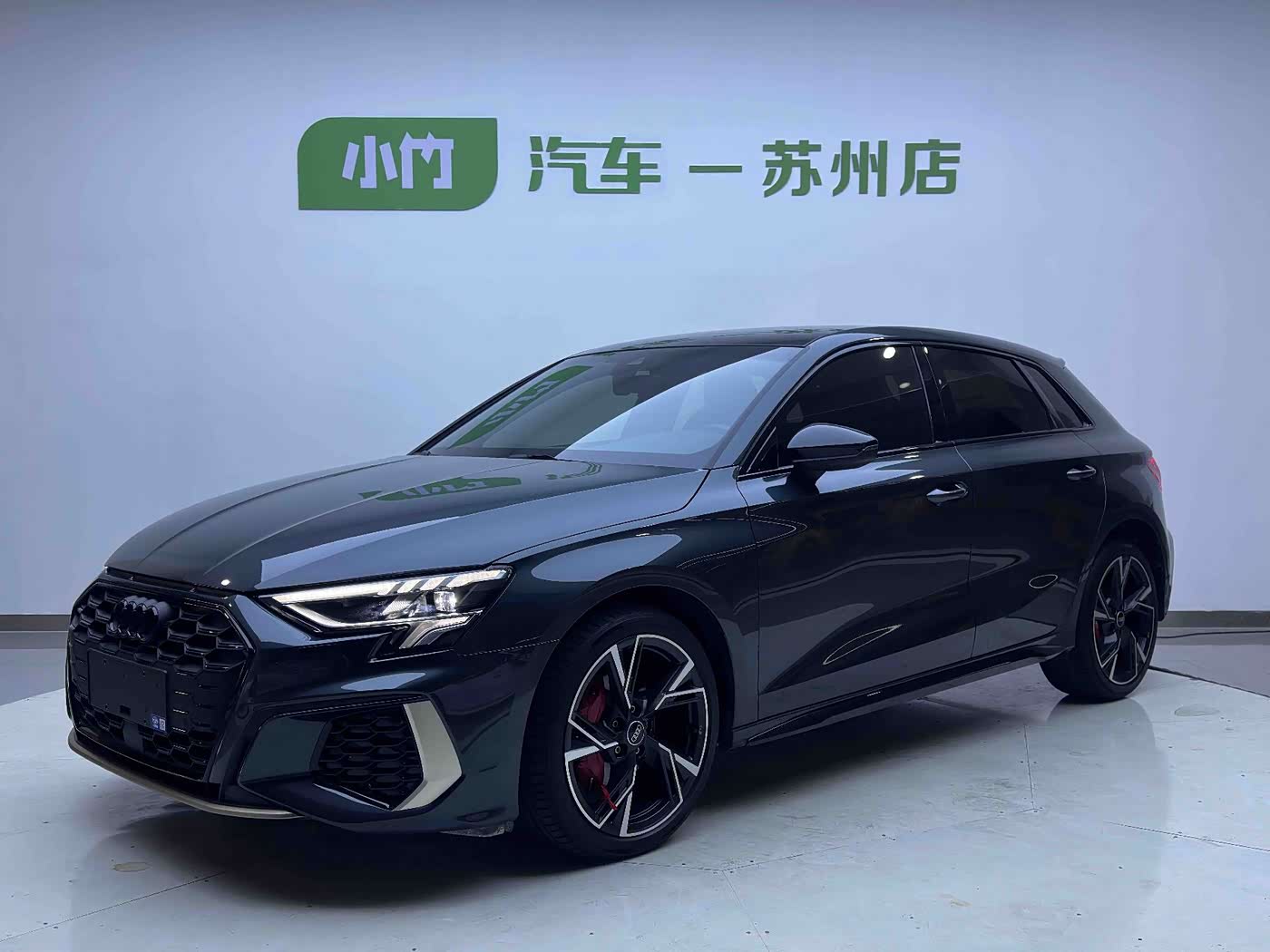Audi A3 1.4 л 2023 г. Зелёный, пробег 31800 км