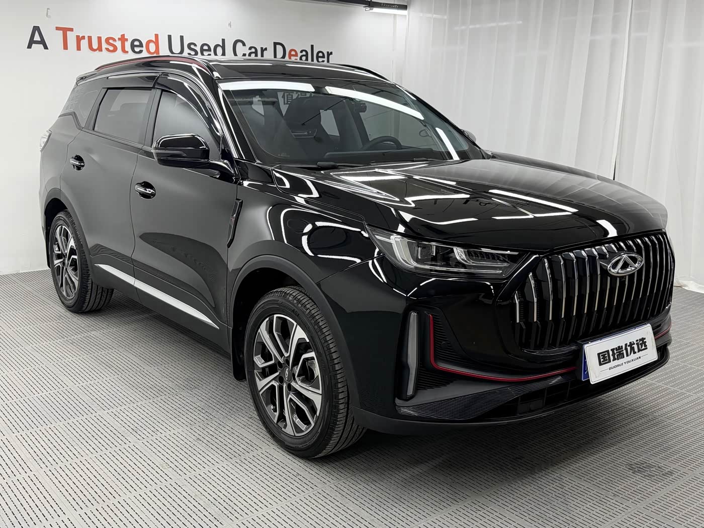 CHERY Tiggo 7 PLUS 1.5 л 2023 г. Чёрный, пробег 11000 км