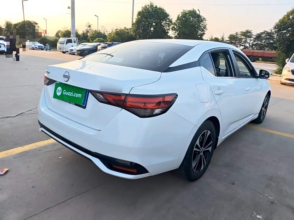 Nissan Sylphy 1.6 л 2023 г. Белый, пробег 46600 км
