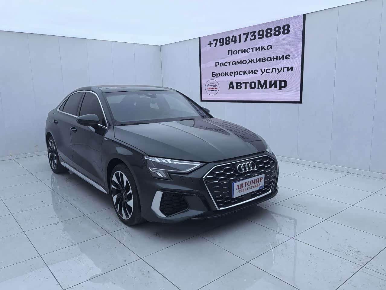 Audi A3 1.4 л 2022 г. Чёрный, пробег 27000 км