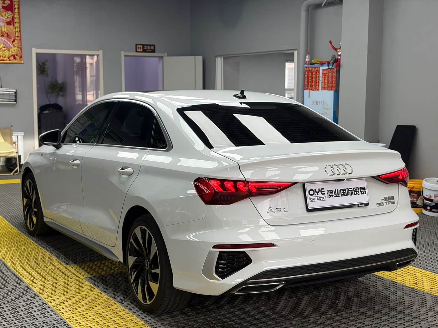 Audi A3 1.4 л 2022 г. Белый, пробег 45900 км
