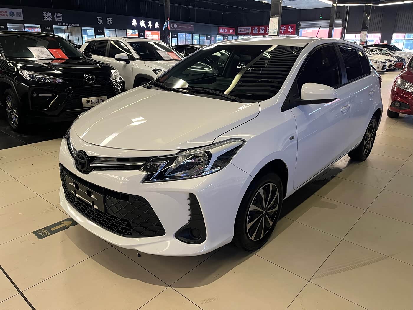 Toyota Vios FS 1.5 л 2022 г. Белый, пробег 50000 км