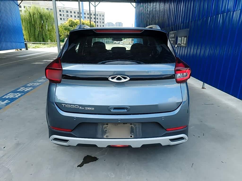 CHERY Tiggo 3x 1.5 л 2021 г. Серебристо-серый, пробег 37800 км