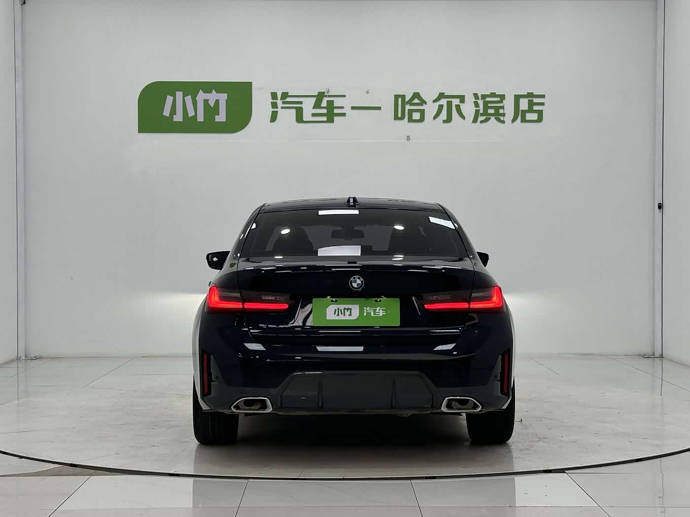 BMW 3 Series 2.0 л 2023 г. Чёрный, пробег 26900 км
