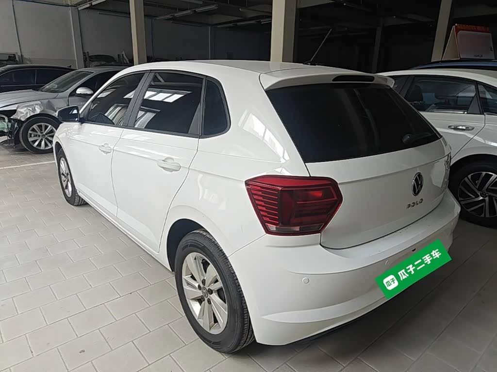 Volkswagen Polo 1.5 л 2023 г. Белый, пробег 20600 км