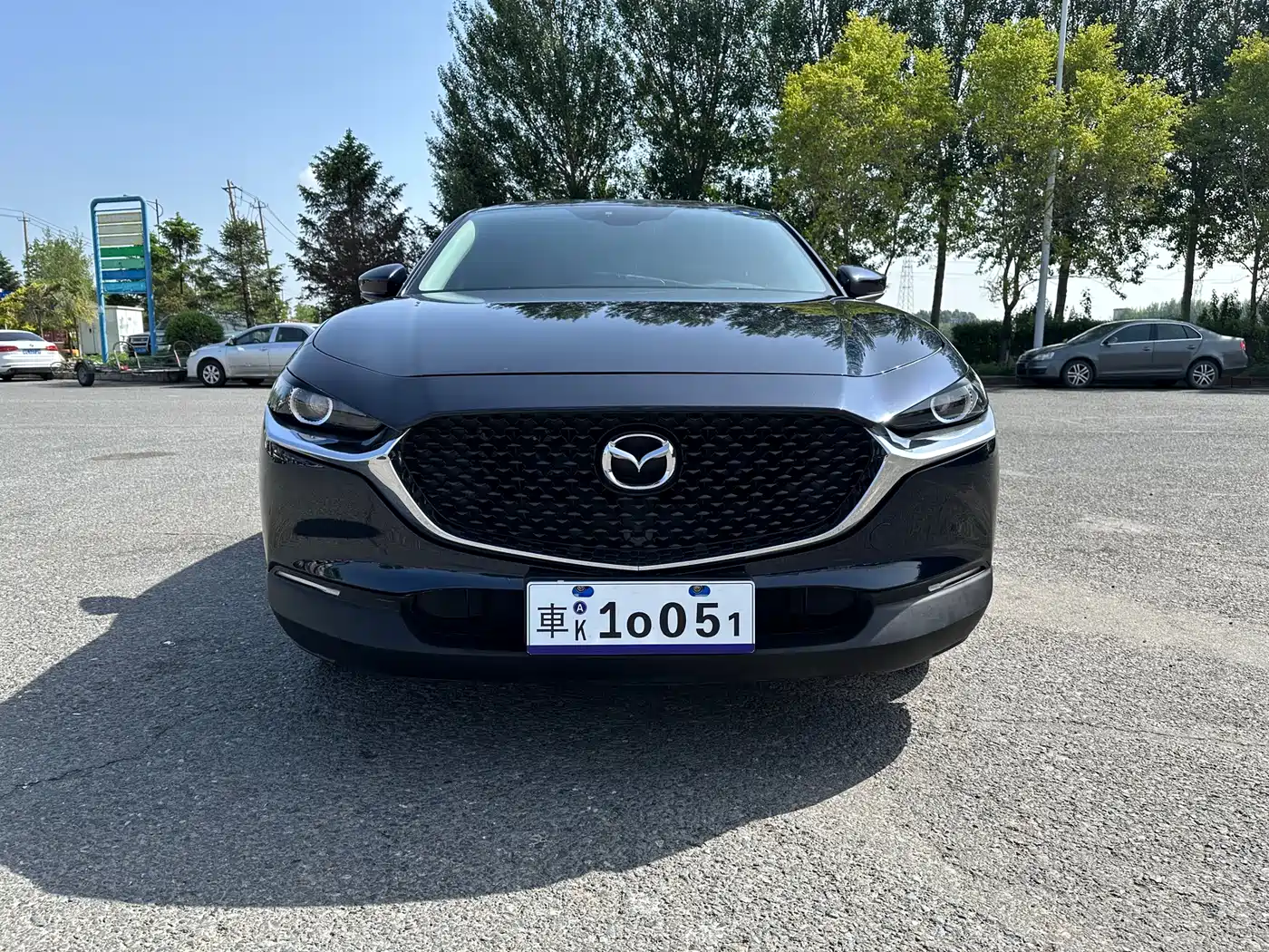 Mazda CX-30 2022 Синий из Китая