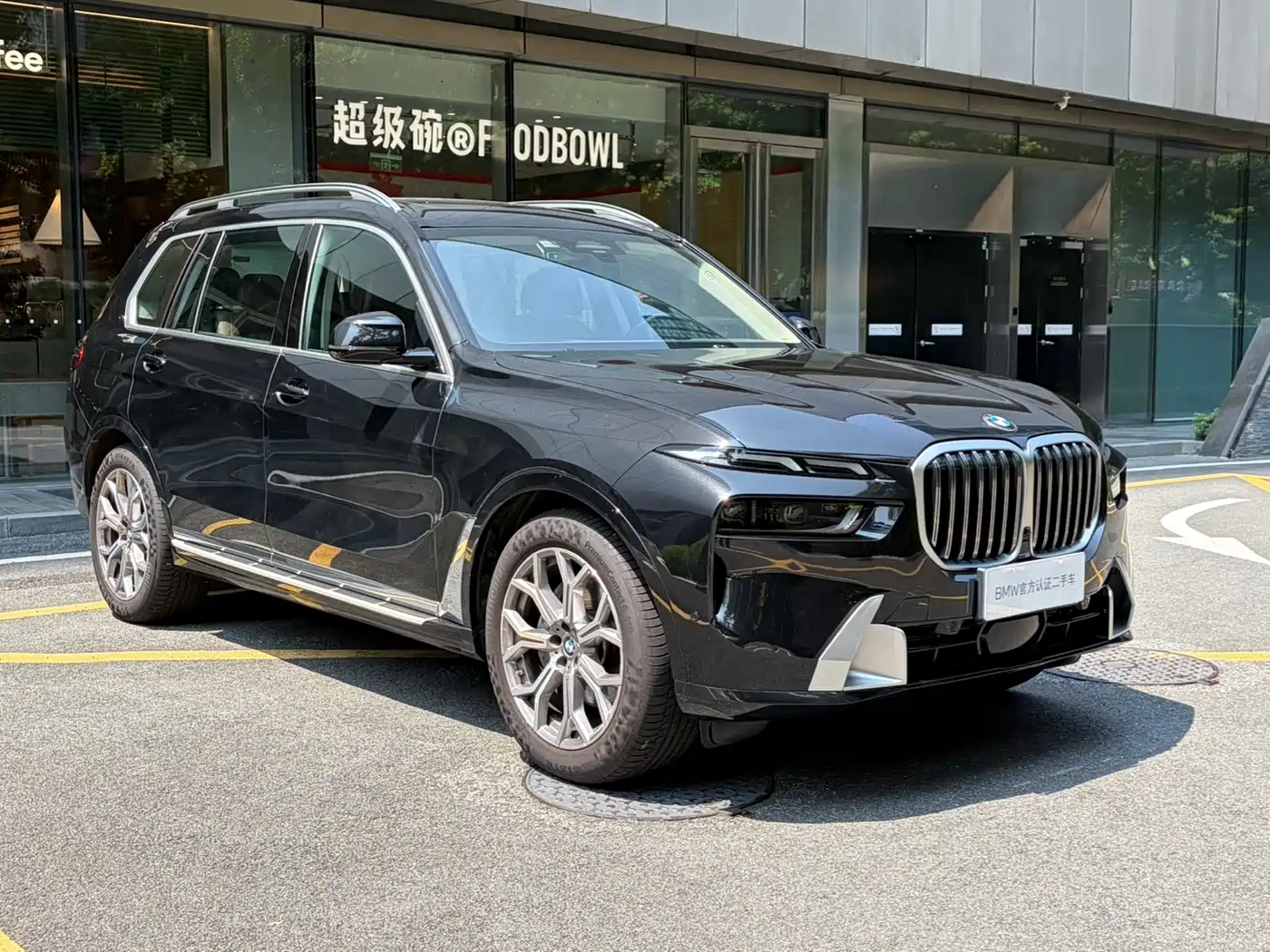 BMW X7 2025 Черный из Китая
