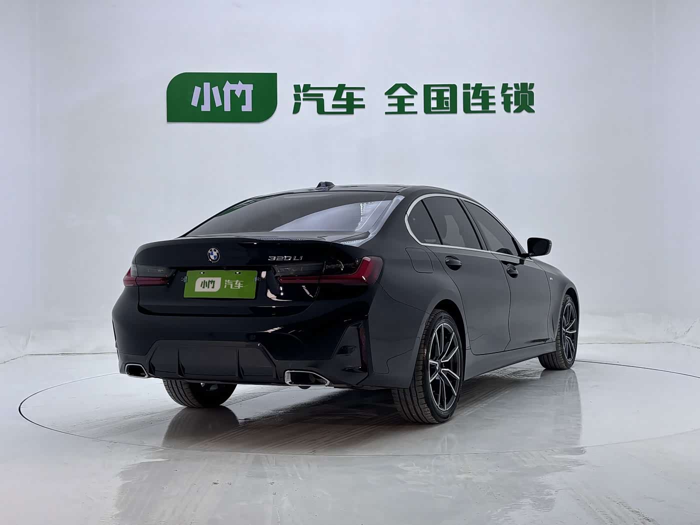 BMW 3 Series 2.0 л 2023 г. Чёрный, пробег 21000 км