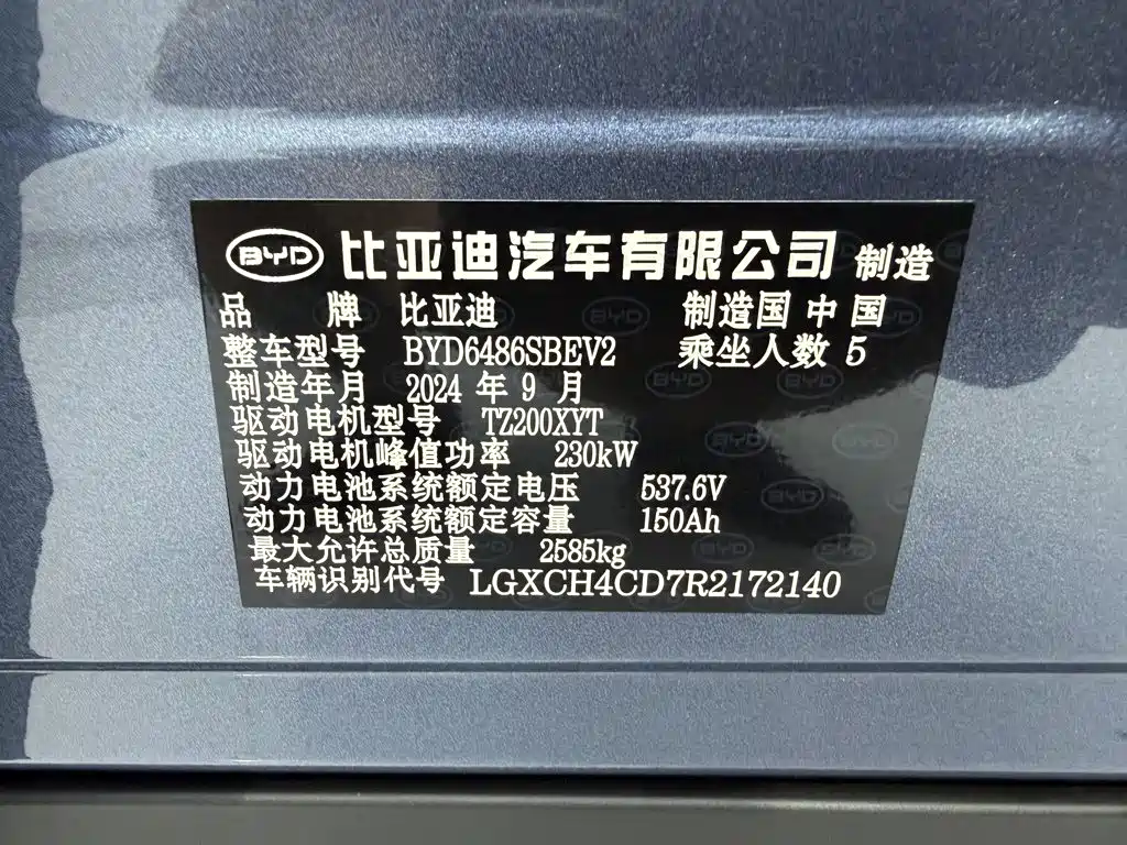 BYD Sealion 07 EV — миниатюра 22