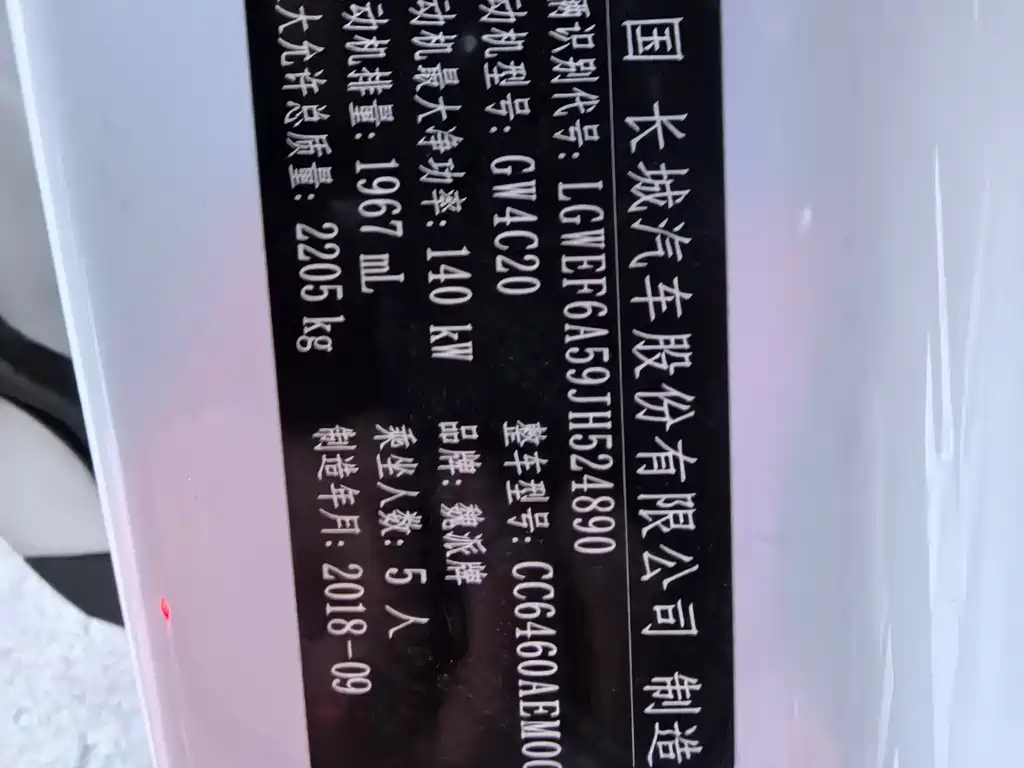 WEI PAI WEI BRAND VV6