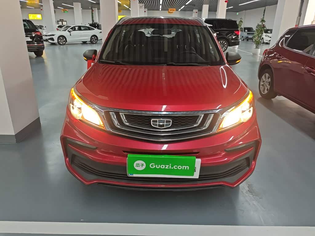 Geely Vision X3 1.5 л 2021 г. красный/фиолетовый, пробег 18600 км