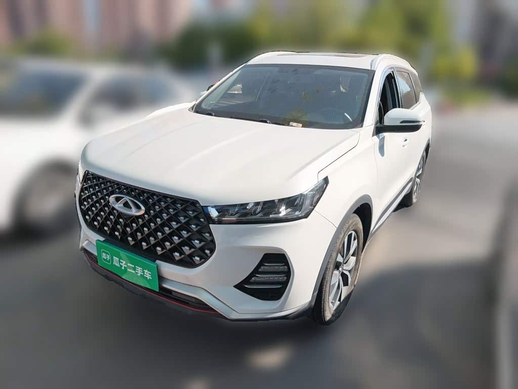 CHERY Tiggo 7 PLUS 1.5 л 2021 г. Белый, пробег 14300 км