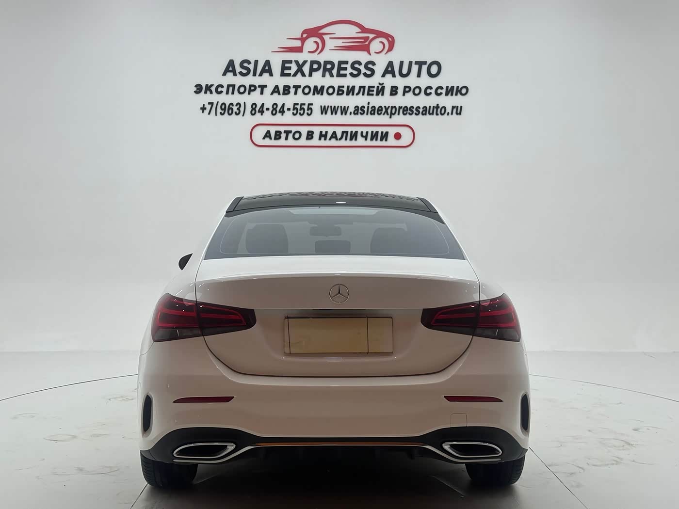 Mercedes-Benz A-Class 1.3 л 2022 г. Белый, пробег 24000 км