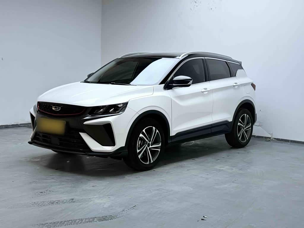 Geely Binyue 1.4 л 2021 г. Белый, пробег 11800 км