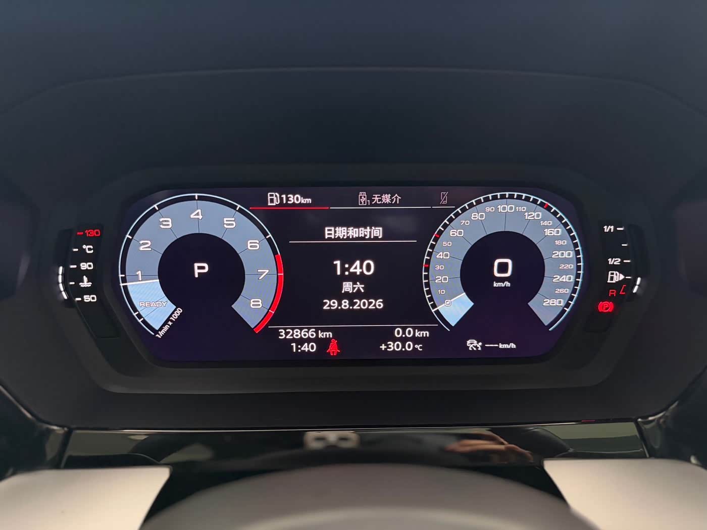 Audi A3 1.4 л 2021 г. Серебристо-серый, пробег 32800 км