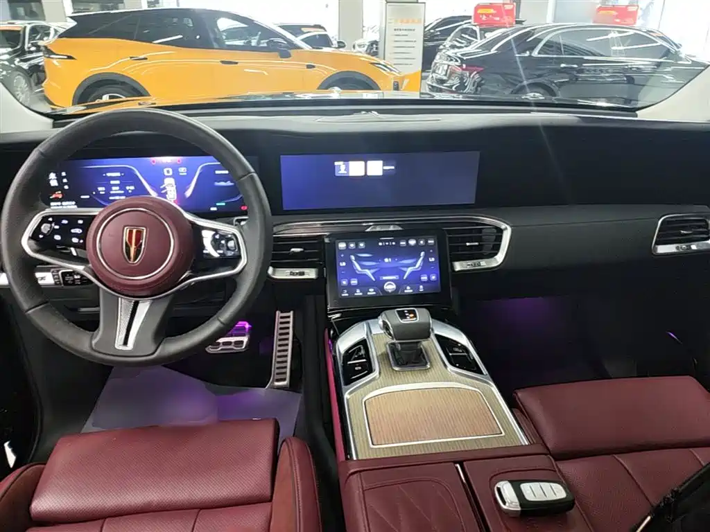 Hongqi E-HS9 2022 690km мест