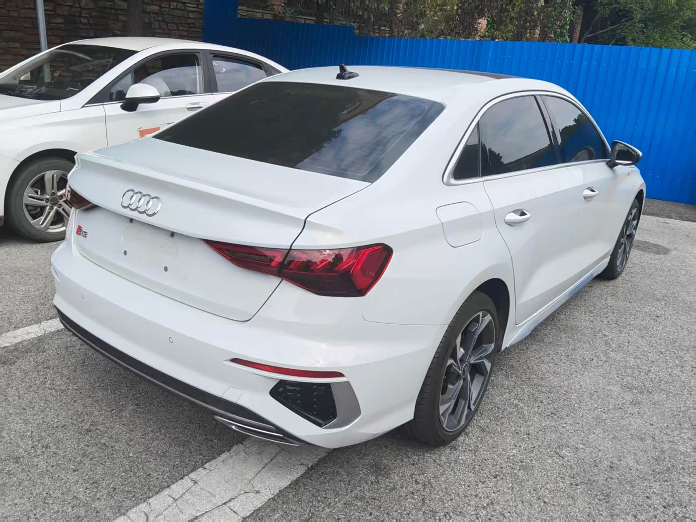 Audi A3 1.4 л 2025 г. Белый, пробег 8000 км