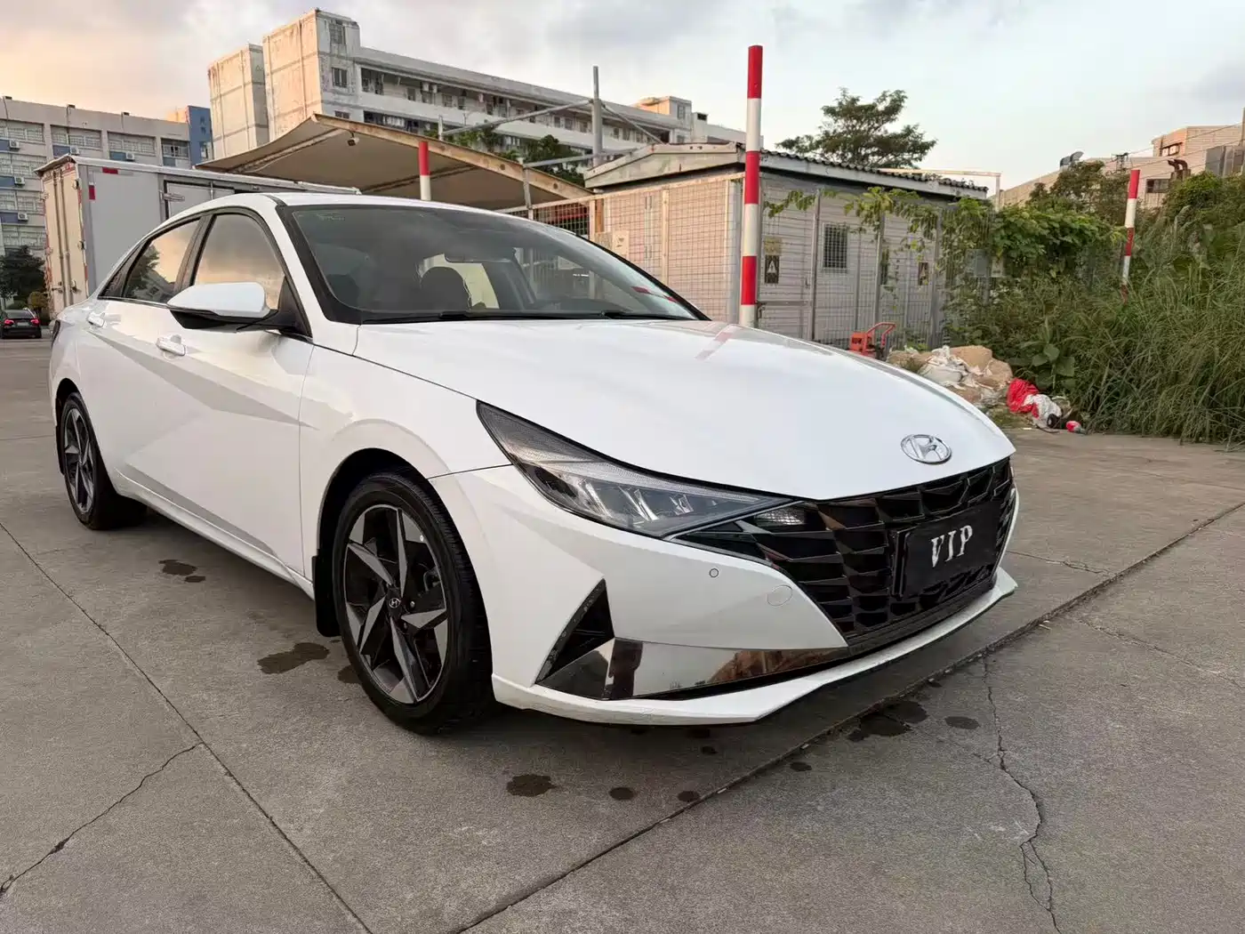 Hyundai Elantra 2021 Белый из Китая, фото 4
