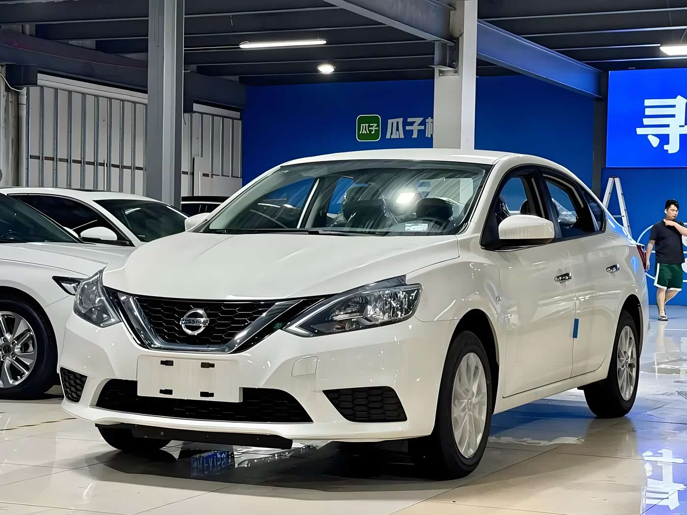 Nissan Sylphy 1.6 л 2026 г. Белый, пробег 6000 км