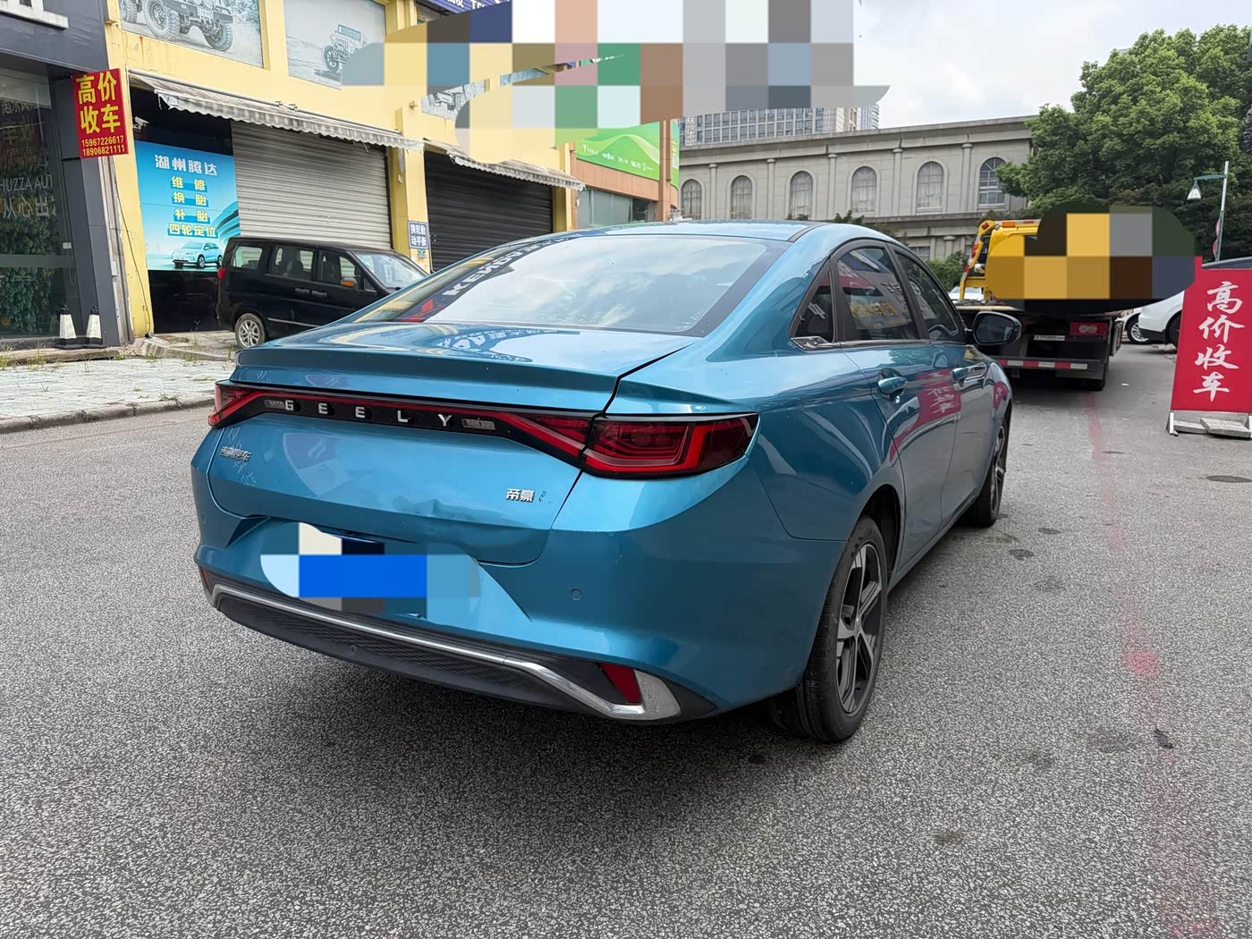 Geely Emgrand L 1.4 л 2022 г. Голубой, пробег 47000 км