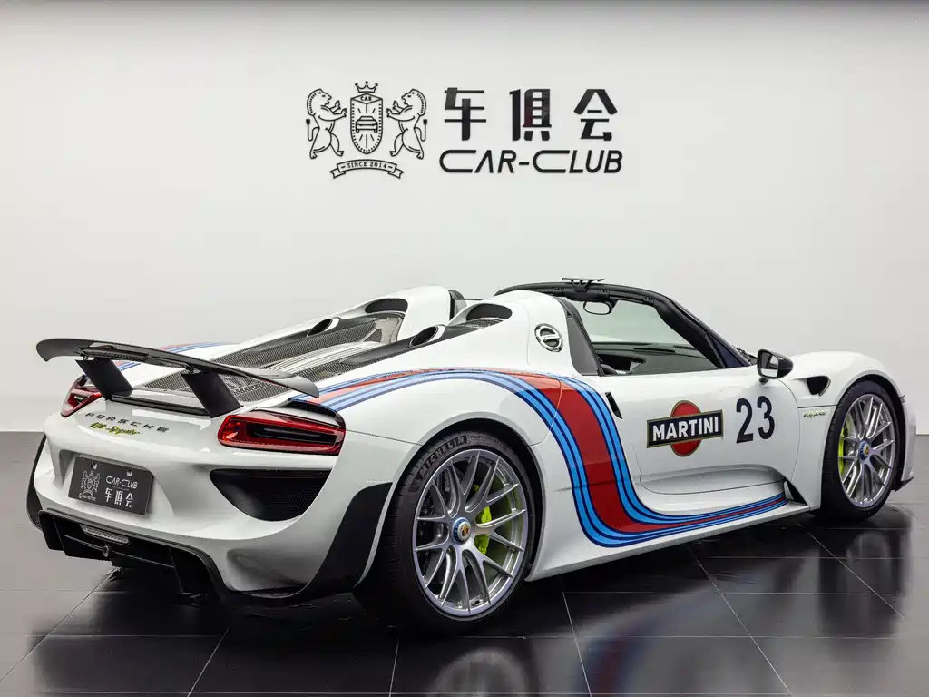 Porsche 918 Spyder 2014 Weissach package 4.6L