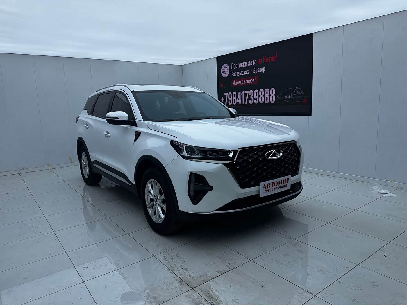 CHERY Tiggo 7 PLUS 1.5 л 2022 г. Белый, пробег 31000 км