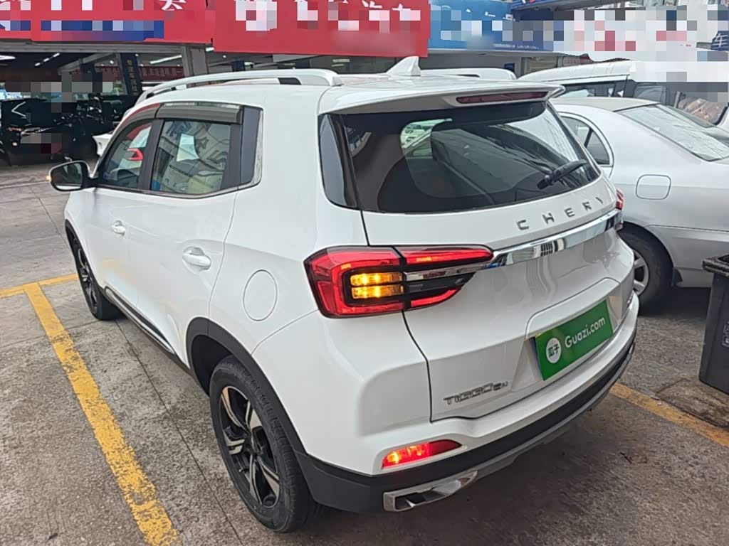 CHERY Tiggo 5x 1.5 л 2021 г. Белый, пробег 28100 км