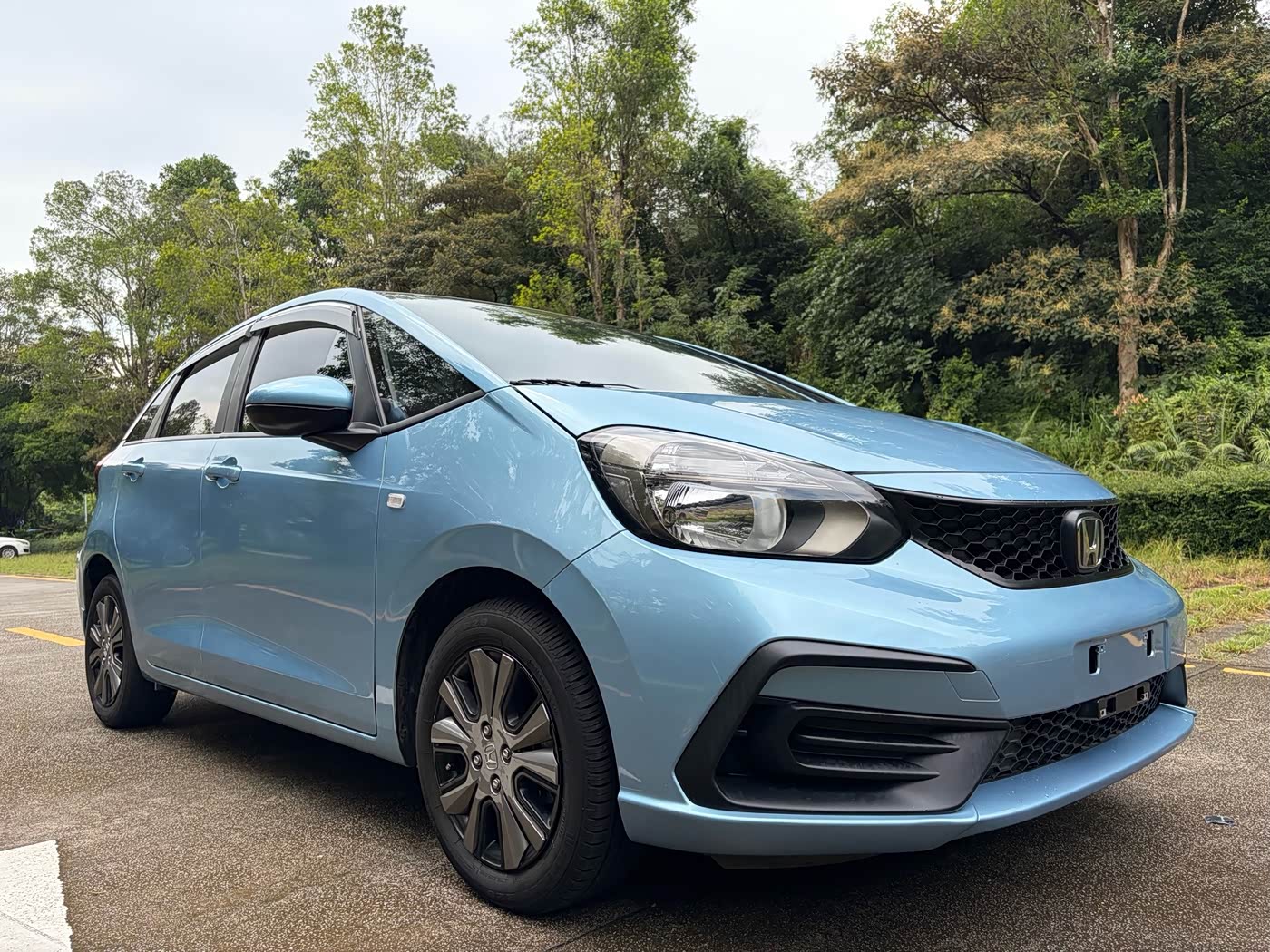 Honda Fit 1.5 л 2023 г. Голубой, пробег 50000 км