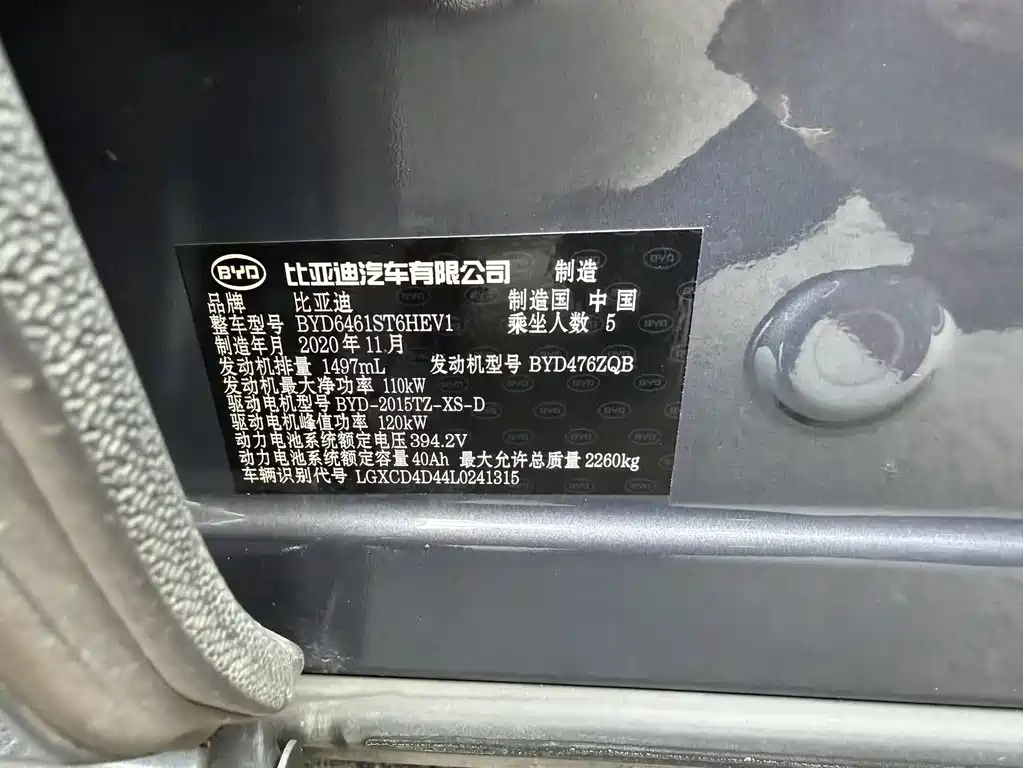 BYD SONGJIANG NEW ENERGY