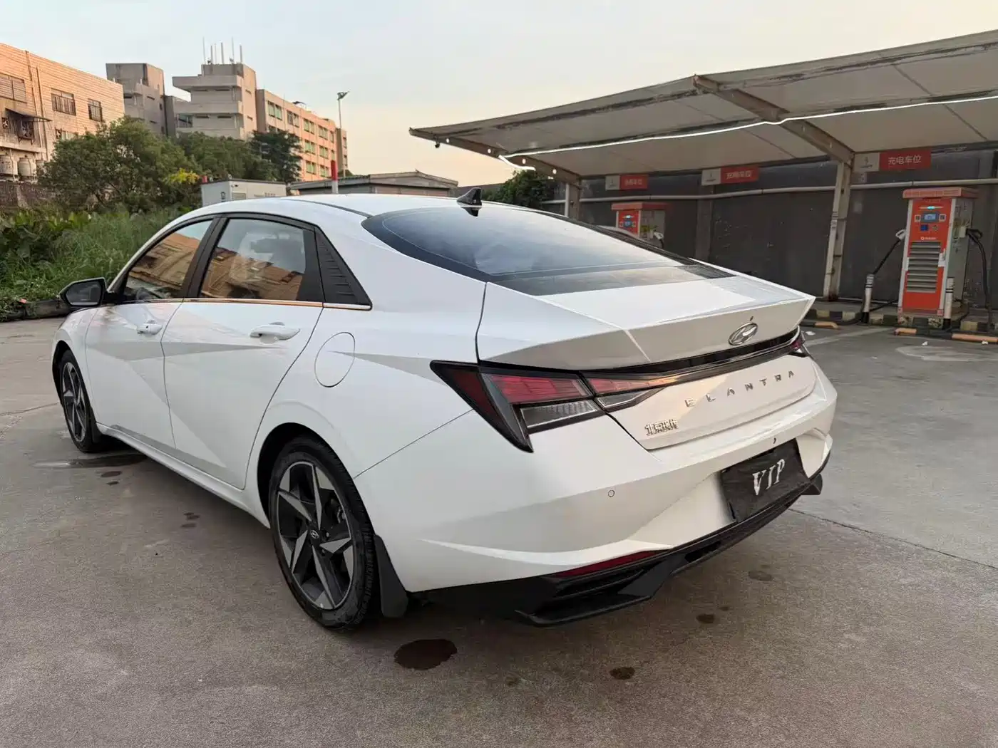 Hyundai Elantra 2021 Белый из Китая, фото 6