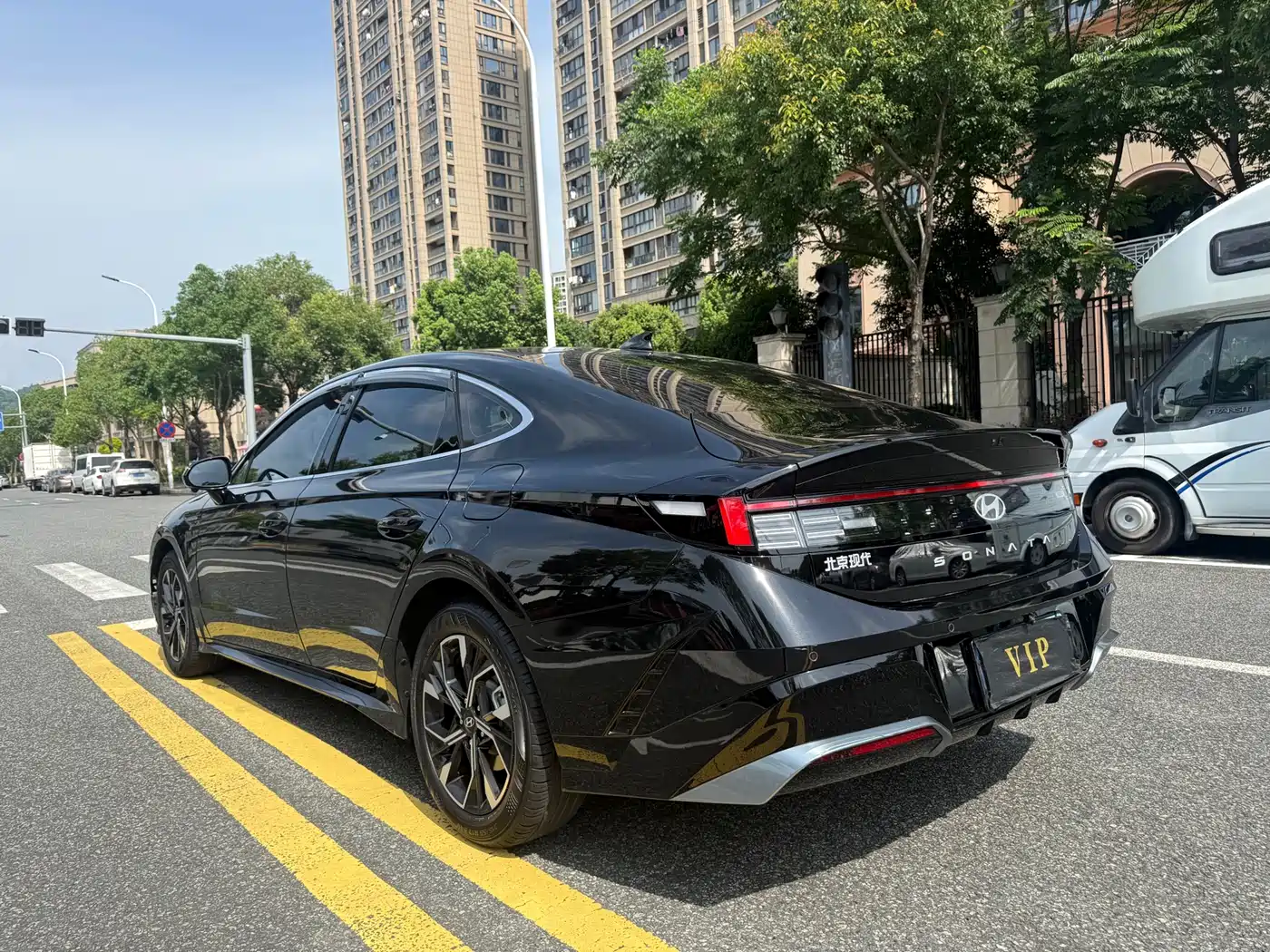 Hyundai Sonata 2025 Черный из Китая