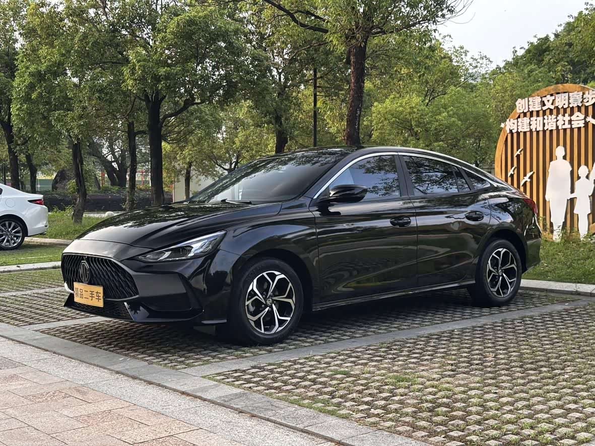 MG MG5 1.5 л 2022 г. Чёрный, пробег 49000 км