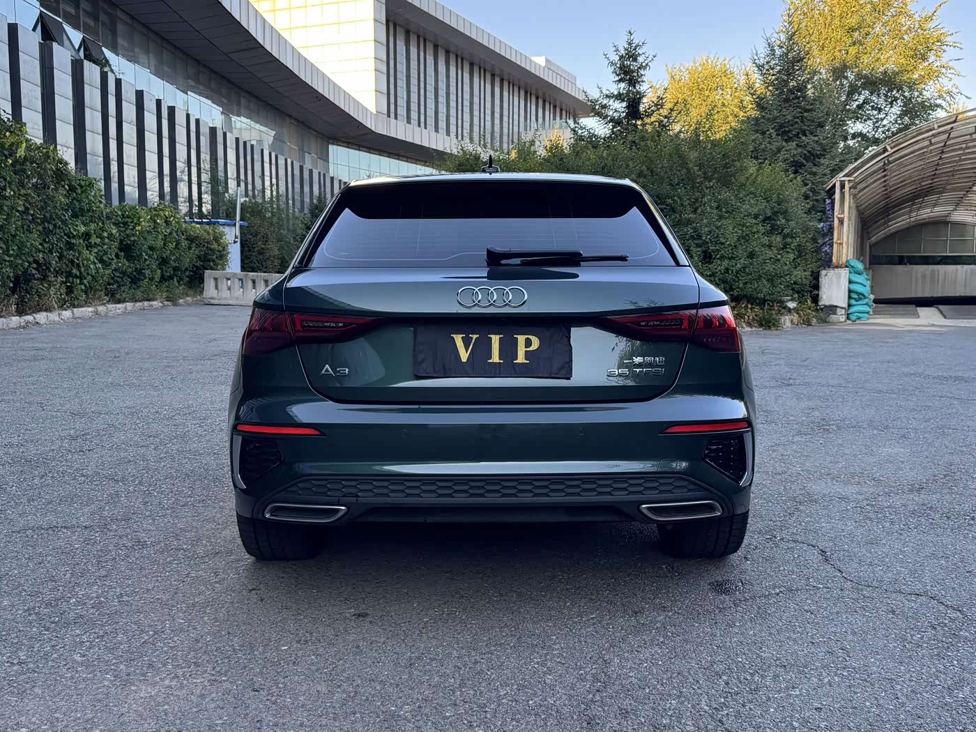 Audi A3 1.4 л 2022 г. Зелёный, пробег 45000 км