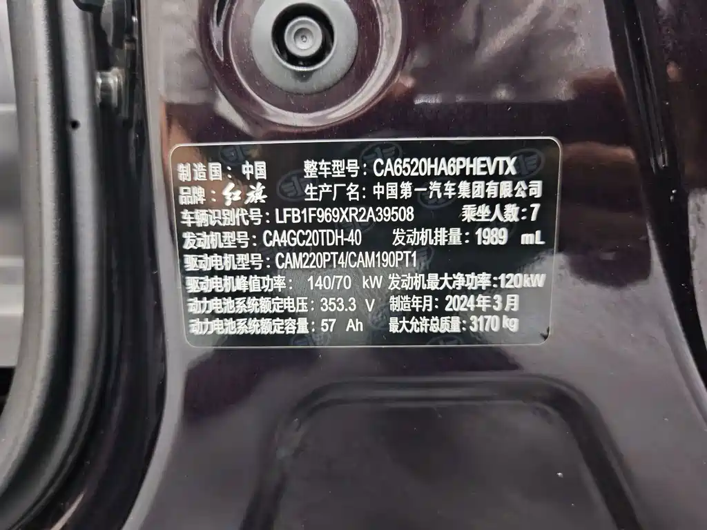 Hongqi Hongqi HQ9 — миниатюра 17