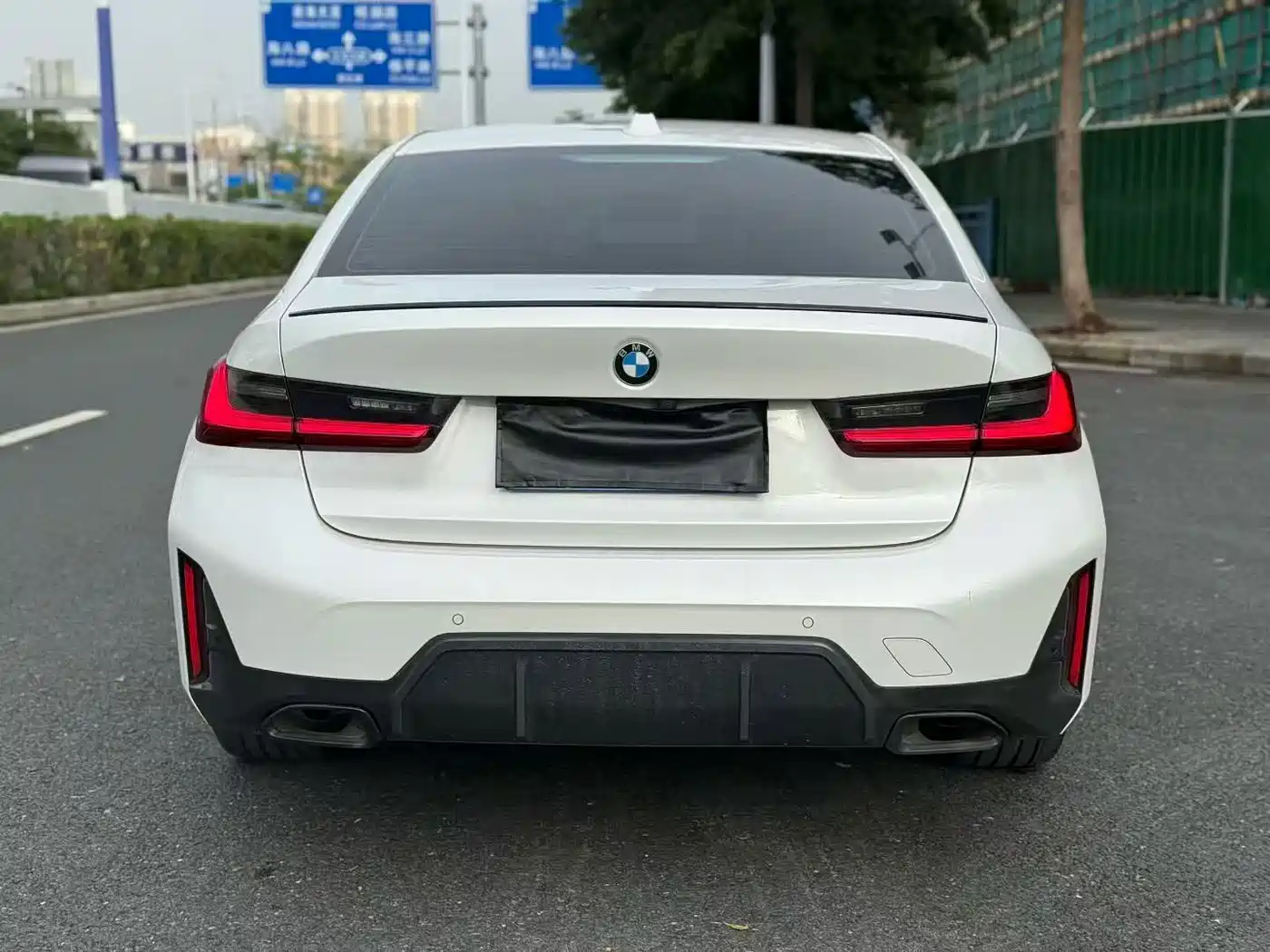 BMW 3 series 2024 Белый из Китая
