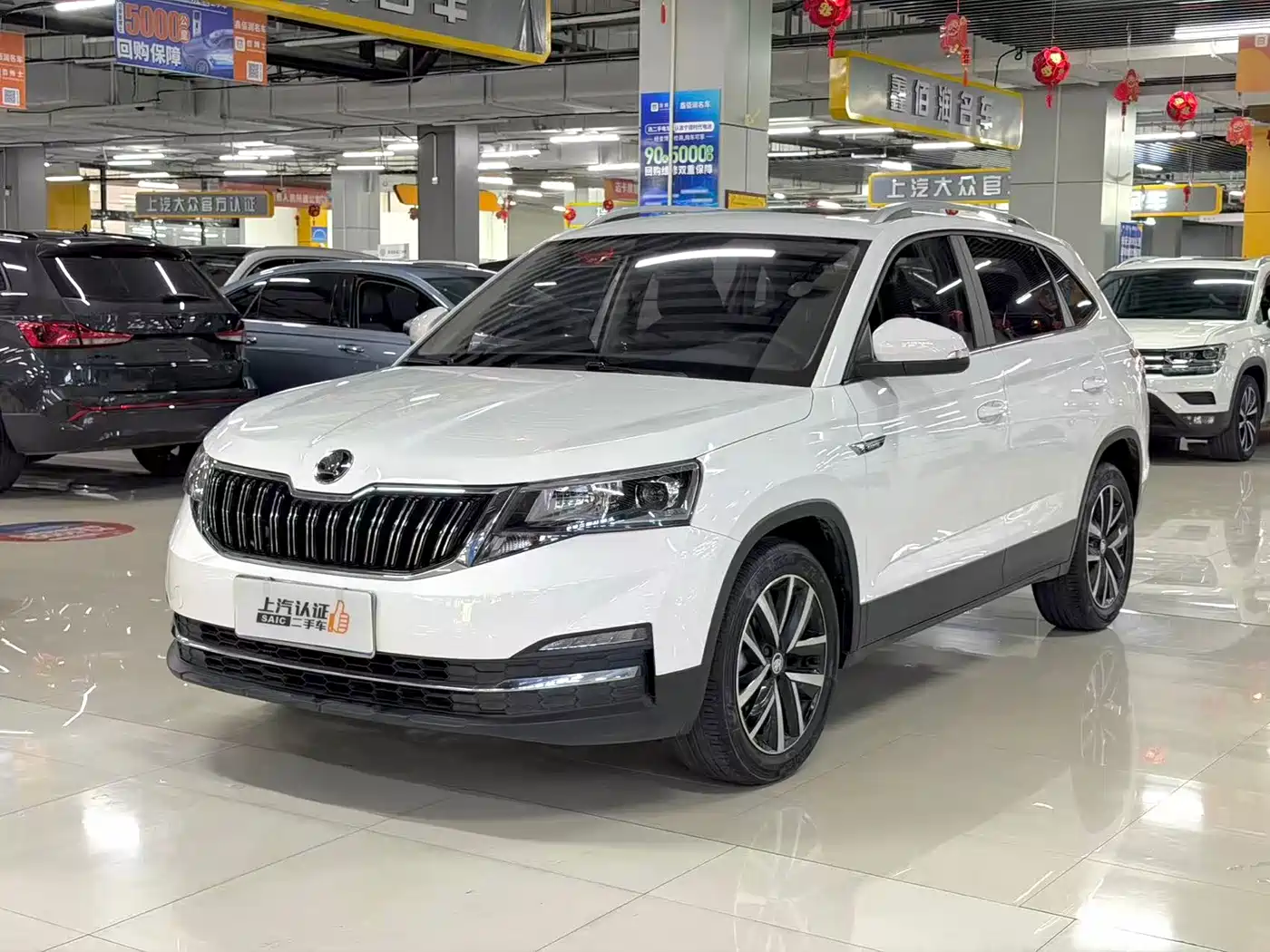 Skoda Kamiq 2023 Белый из Китая